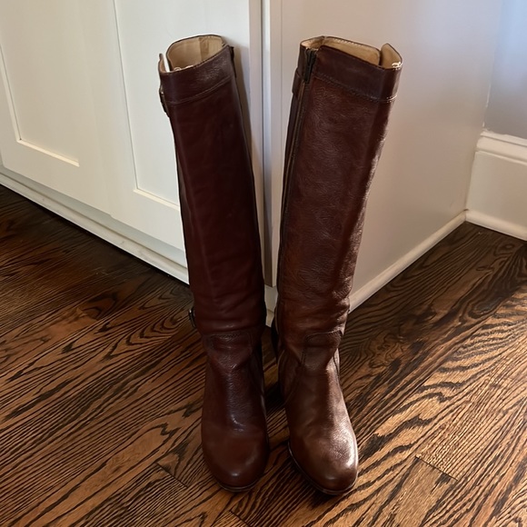 Frye Parker D Ring Tall Boots - Picture 3 of 9